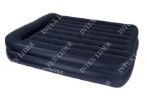 Надувная кровать Pillow Rest Bed (Queen), 152х203х47см, с подголовником 66720